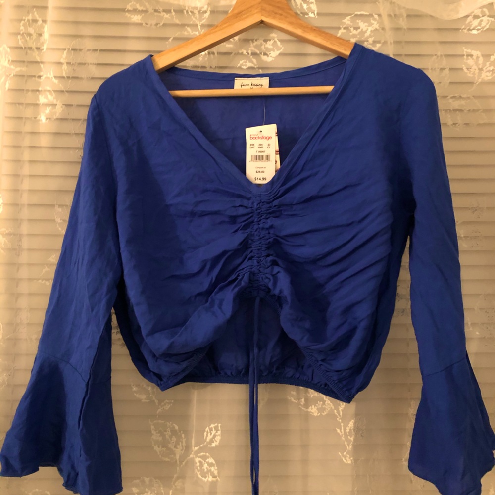 Blue blouse